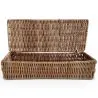Rattan Basket with Lid - 26x10CM - Lung image 7