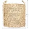 Natural Fiber Basket with Handles - 30x30CM - Taral image 7