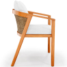 Outdoor Teak Wood Chair with Cushions - Bamas image 7