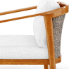 Outdoor Teak Wood Armchair - Bamas image 7