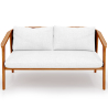 Outdoor Teak Wood Sofa - 140 CM - Bamas image 7