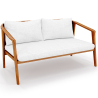 Outdoor Teak Wood Sofa - 140 CM - Bamas image 7