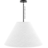 Hanging Ceiling Lamp with Beige Fabric Shade - Fula image 7