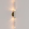 LED Wall Lamp Tube in Metal and Glass - Vintage - Wada image 7