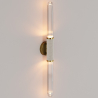 LED Wall Lamp Tube in Metal and Glass - Vintage - Wada image 7