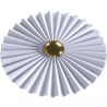 Wall Lamp Applique Flower in White and Gold Metal - 30CM image 7