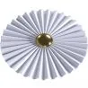 Wall Lamp Applique Flower in White and Gold Metal - 40CM image 7
