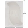 Rug Large Contemporary Modern Design - Beige (290x200 cm) - Buka image 7