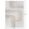 Rug Large Contemporary Modern Design - Beige (290x200 cm) - Chai image 7