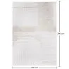 Rug Large Contemporary Modern Design - Beige (290x200 cm) - Awa image 7