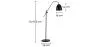 Floor lamp – minimalist style floor lamp – metal – Beeb image 7
