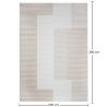 Rug Large Contemporary Modern Design - Beige (290x200 cm) - Loru image 7