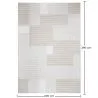 Rug Large Contemporary Modern Design - Beige (290x200 cm) - Debra image 7