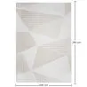 Rug Large Contemporary Modern Design - Beige (290x200 cm) - Cerna image 7
