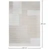 Rug Large Contemporary Modern Design - Beige (290x200 cm) - Vistu image 7