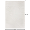 Rug Large Contemporary Modern Design - Beige (290x200 cm) - Amara image 7