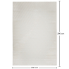 Rug Large Contemporary Modern Design - Beige (290x200 cm) - Rivola image 7