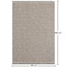 Large Contemporary and Modern Design Rug - Beige (190x290 cm) - Harbor image 7