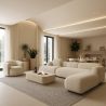 Large Contemporary and Modern Design Rug - Beige (200x290 cm) - Harbor image 7
