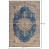 Buy Vintage Oriental Carpet - (290x200 cm) - Pura Multicolour 61403 - prices