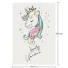 Large Kids Unicorn Design Carpet - Multicolor (290x200 cm) - Style image 7