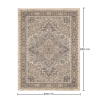 Buy Vintage Oriental Carpet - (290x200 cm) - Anel Brown 61421 - prices
