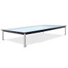 Square coffee table - Glass - 120 cm - Kart image 7