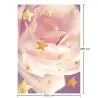 Large Kids Floral Star Design Carpet - Pink (290x200 cm) - Alvi image 7