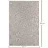 Large Contemporary and Modern Design Rug - Beige (160x230 cm) - Tug image 7