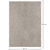 Buy Carpet - (160x230 cm) - Ina Beige 61446 at Privatefloor