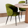 Corduroy Upholstered Dining Chair - Feudum image 7