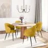 Dining Chair Corduroy Upholstered - Feudum image 7