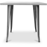 Buy Square Industrial Design Dining Table - Stylix Steel 58359 - in the UK
