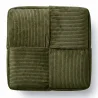 Square Corduroy Upholstered Pouf - Modern Design - Cube image 7
