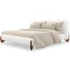 Double bed 180x200 CM Bed - Upholstered in Bouclé Fabric - Dream image 7