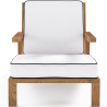 Teak Outdoor Armchair - Carsa image 7