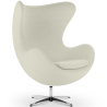 Armchair with armrests - Upholstered in Boucle Fabric - Brave image 7