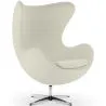 Armchair with armrests - Upholstered in Boucle Fabric - Brave image 7