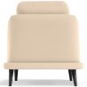 Velvet Upholstered Armchair - Scandinavian Style - Velvet Lounge image 7