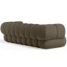Velvet Upholstered Sofa - Modern Style - 2/3 Seater - Curved Teddy image 7