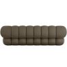 Velvet Upholstered Sofa - Modern Style - 2/3 Seater - Curved Teddy image 7