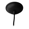 Buy Ceiling Lamp - Industrial Style Pendant Lamp - Flynn Black 50878 in the United Kingdom