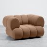 Velvet Upholstered Armchair - Modern Style - Curved Velvet image 7