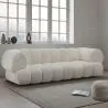 Bouclé Upholstered Sofa - Modern Style - 2/3 Seats - Curved Teddy image 7
