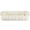 Bouclé Upholstered Sofa - Modern Style - 2/3 Seats - Curved Teddy image 7