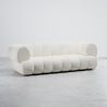 Bouclé Upholstered Sofa - Modern Style - 2/3 Seats - Curved Teddy image 7