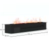 Decorative Electric Fireplace with Water Vapor Flame - 150CM image 7