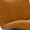 Upholstered Curved Design Contemporary Style Armchair - Tulipe image 7