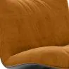 Upholstered Curved Design Contemporary Style Armchair - Tulipe image 7