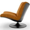 Upholstered Curved Design Contemporary Style Armchair - Tulipe image 7